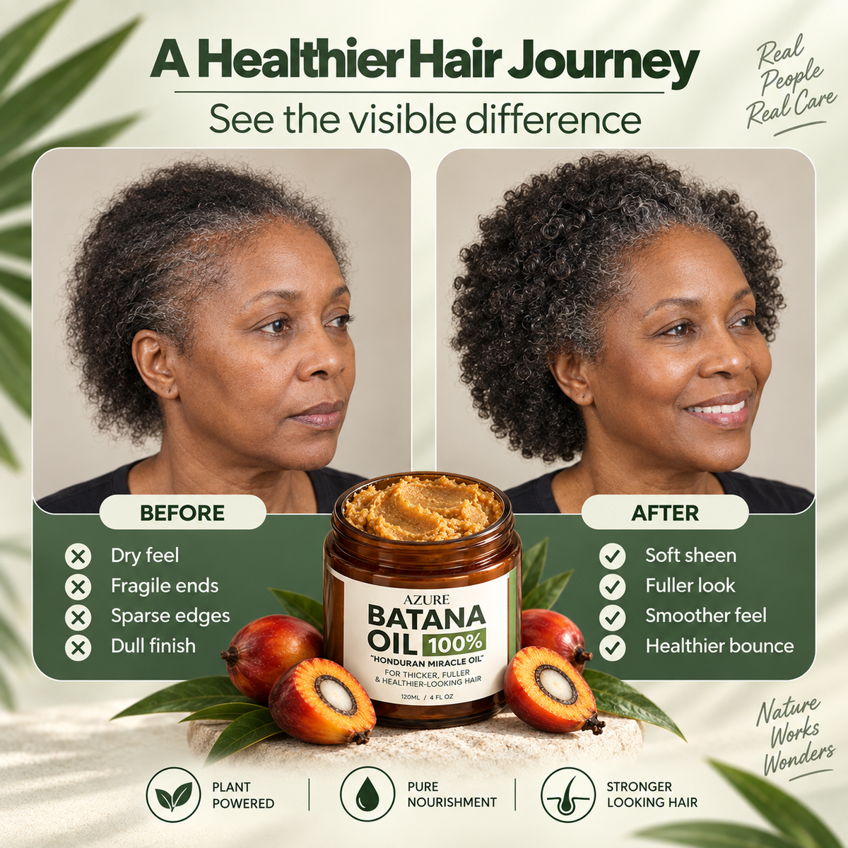 Batana Natural Hair Growth Oil